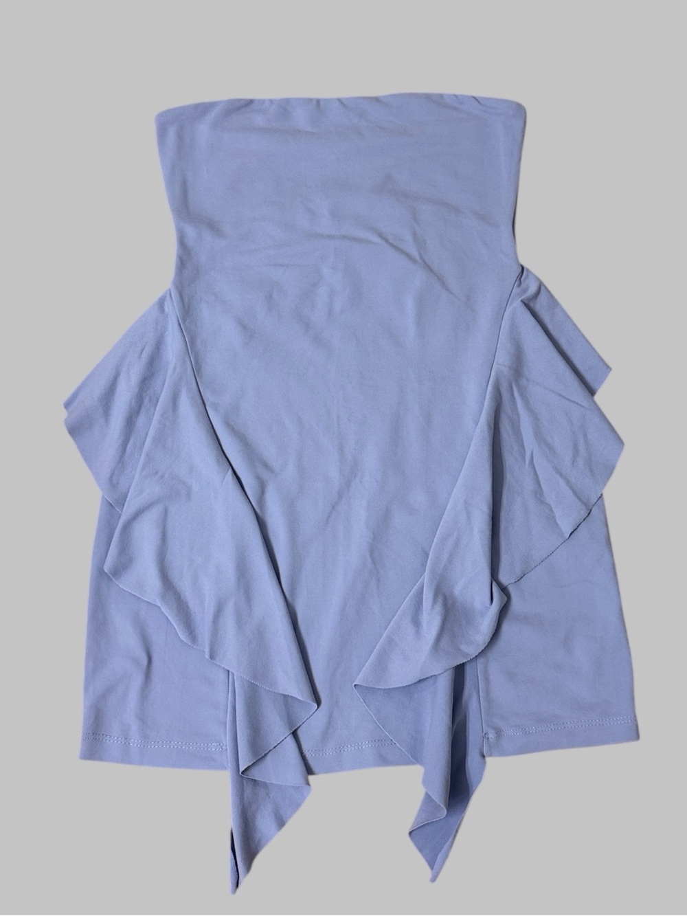 Susana Monaco Strapless Overlay Mini Dress